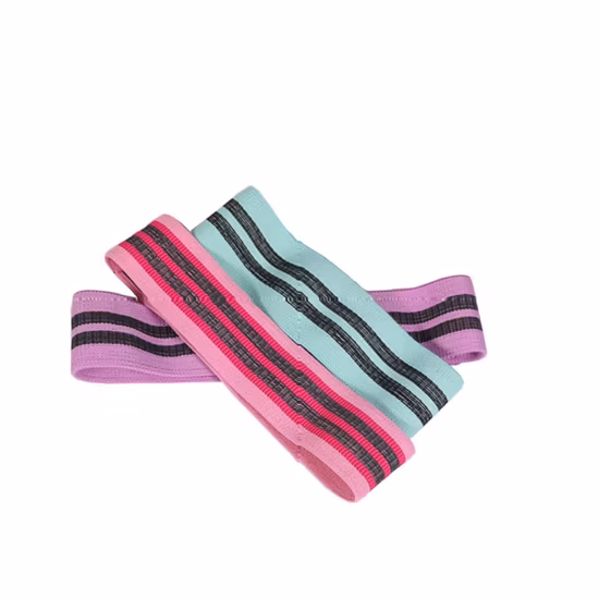 Exercise Resistance Bands for Legs and Butt, Anti-Slip & Roll Booty Bands, Thick Elastic Fabric Workout Fitness Loops Band
