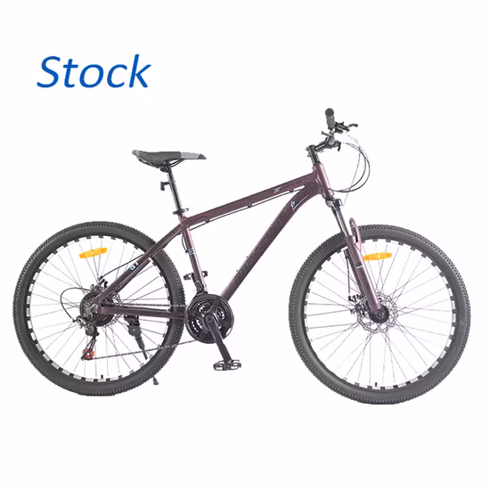 Vente en gros 21 vitesses 26 27,5 29er cadre en alliage d'aluminium en fibre de carbone frein à disque Shimano VTT vélo de montagne avec fourche à suspension
