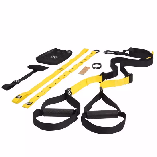Ensembles de bandes de résistance TPE Deluxe 17 pièces musculation fitness 150 lb