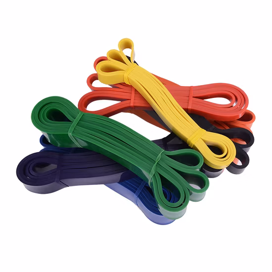 Bandes de résistance en Latex pour entraînement physique, salle de sport, traction