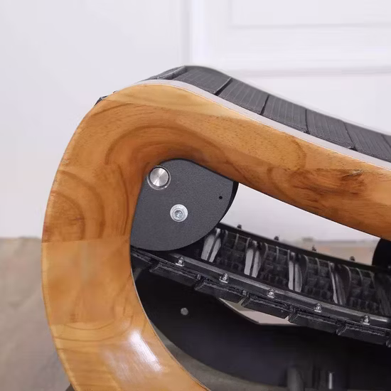 Tapis roulant commercial manuel mécanique en bois Woodway à vendre